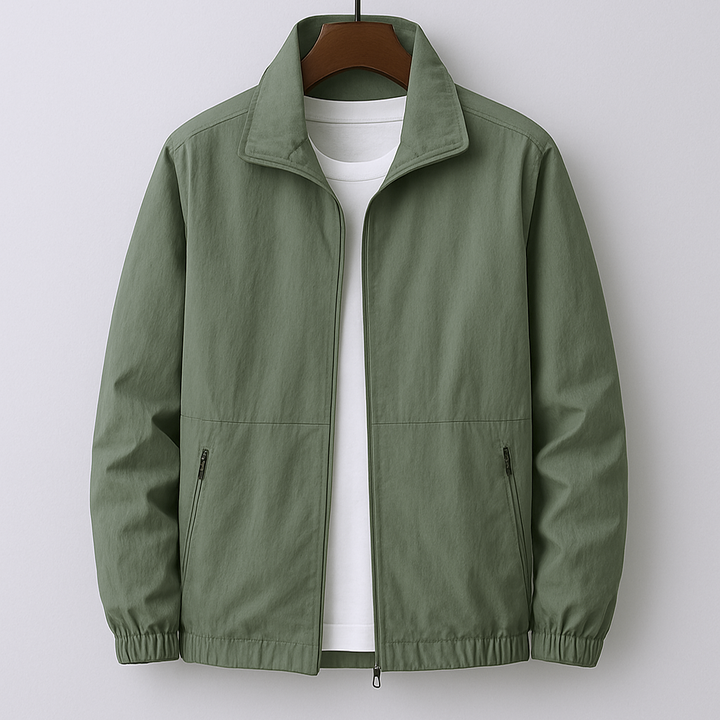 Jeffar | Chaqueta Ligera con Cremallera Frontal