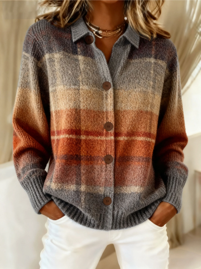 Petrolova | Camisa de Franela a Cuadros con Botones