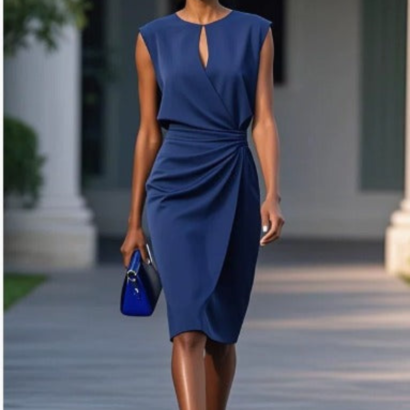 Chantalle | Vestido Midi Informal Sin Mangas