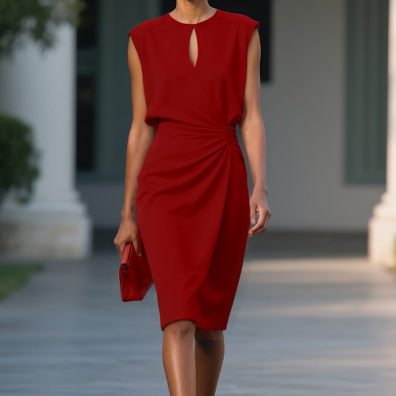 Chantalle | Vestido Midi Informal Sin Mangas