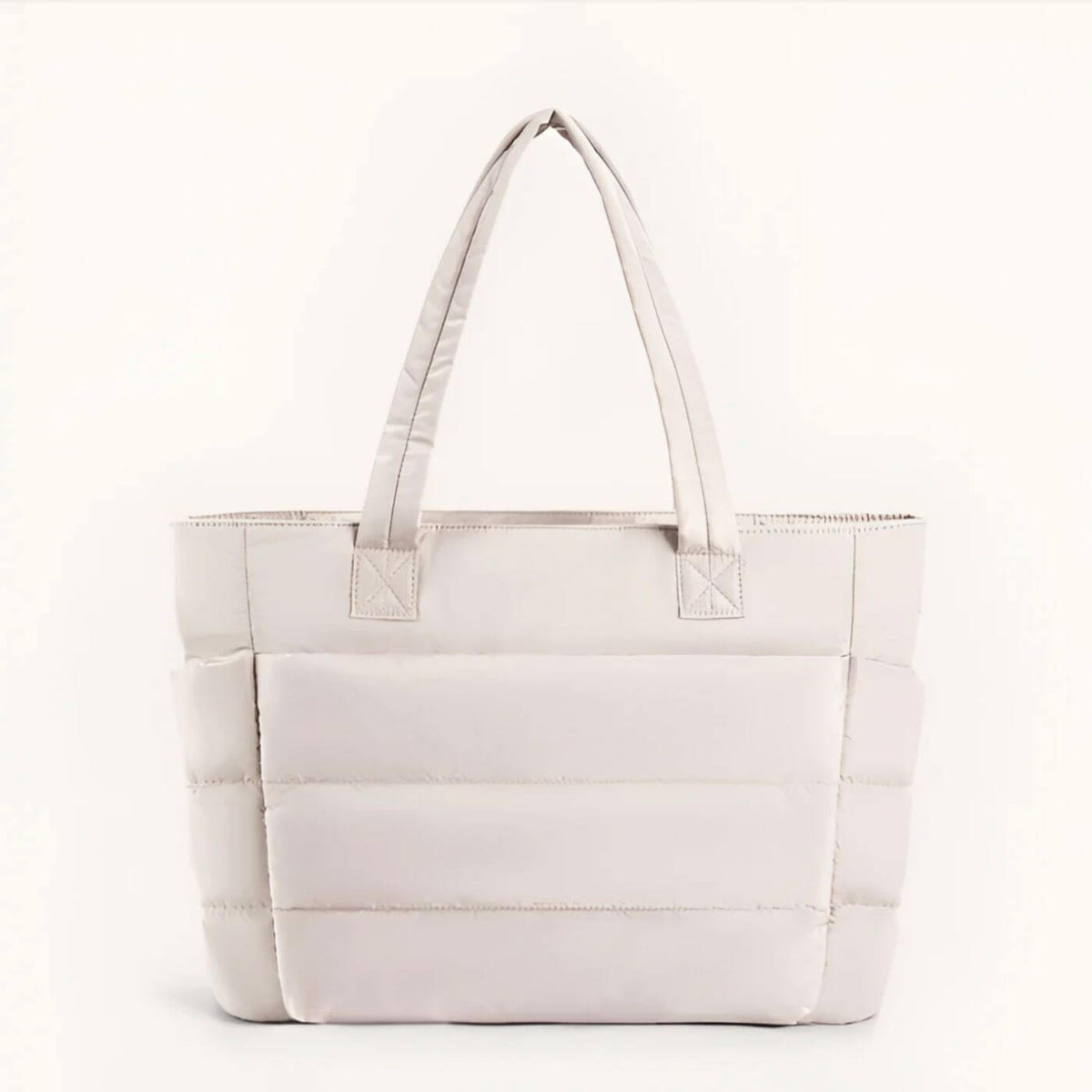 Ericka | Bolsa Tote Acolchada con Asas Largas