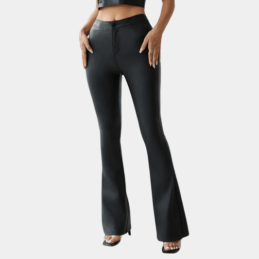 Belem | Pantalones de Cintura Alta y Piernas Acampanadas