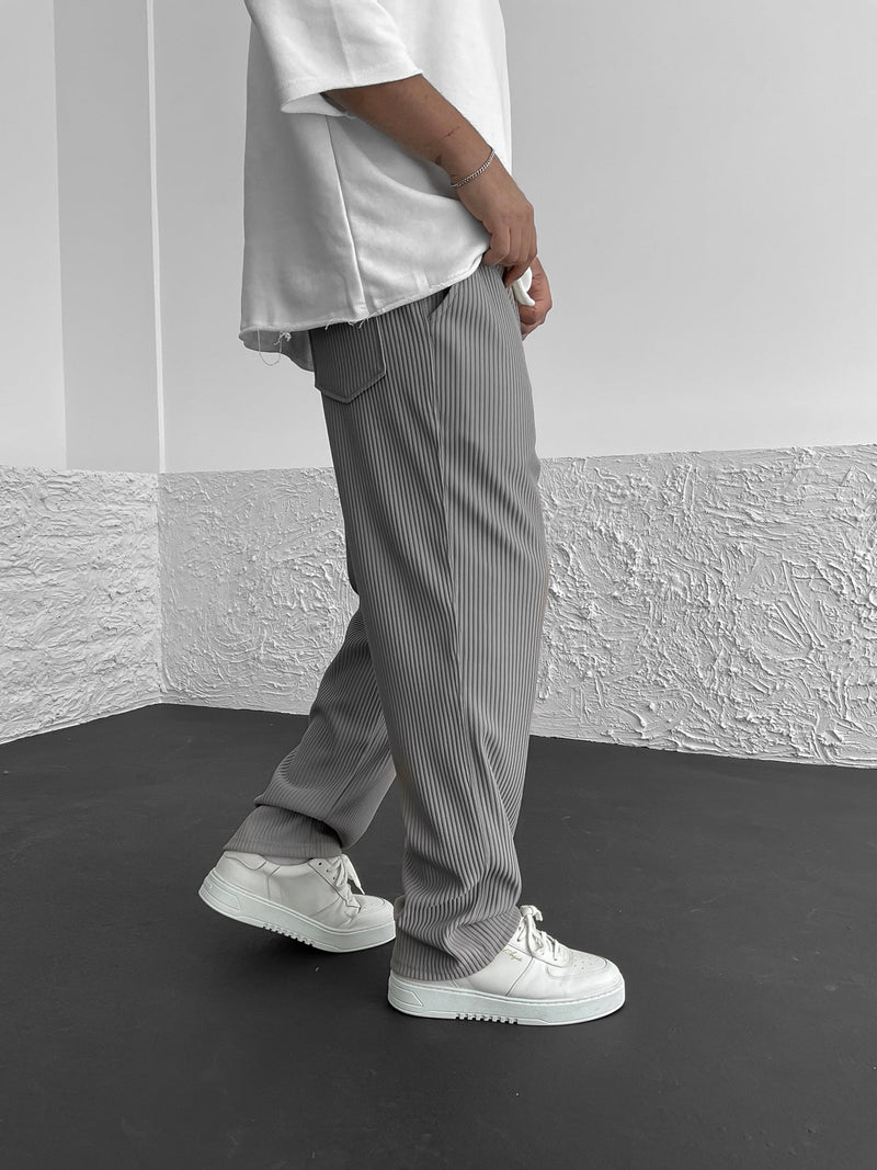 Eliezer | Pantalón Acanalado De Corte Relajado