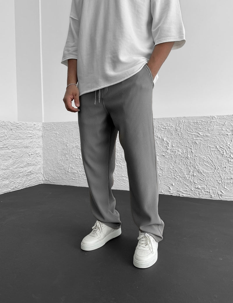 Eliezer | Pantalón Acanalado De Corte Relajado