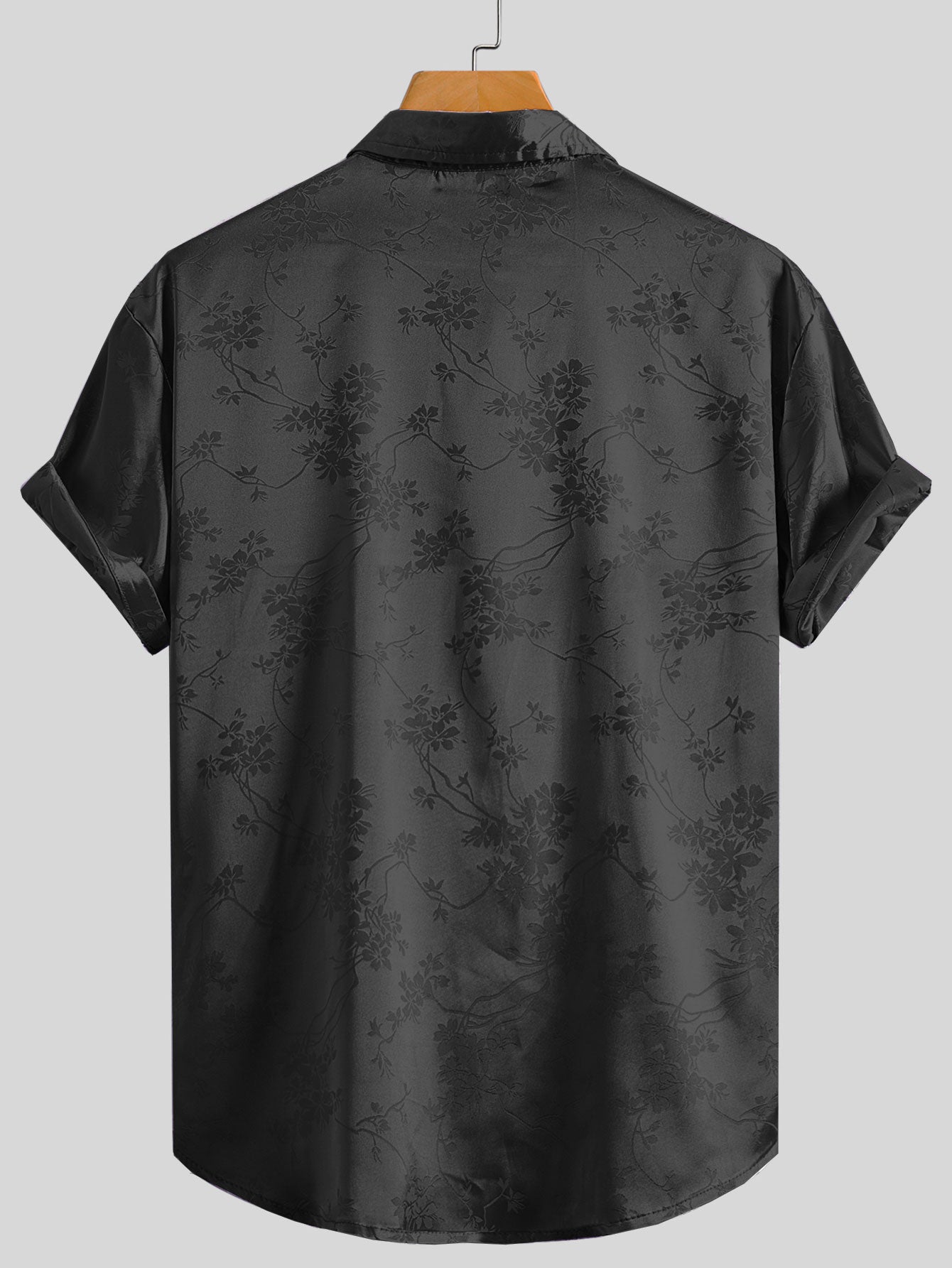 Bogdan | Camisa Estampada Floral de Manga Corta
