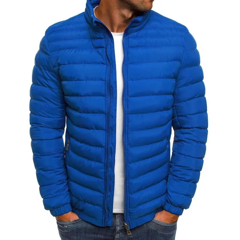 Aurelio | Chaqueta Acolchada Con Cremallera Frontal Y Cuello Alto