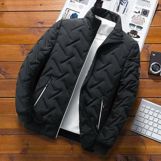 Niklaus | Chaqueta Acolchada con Cremallera y Cuello Alto