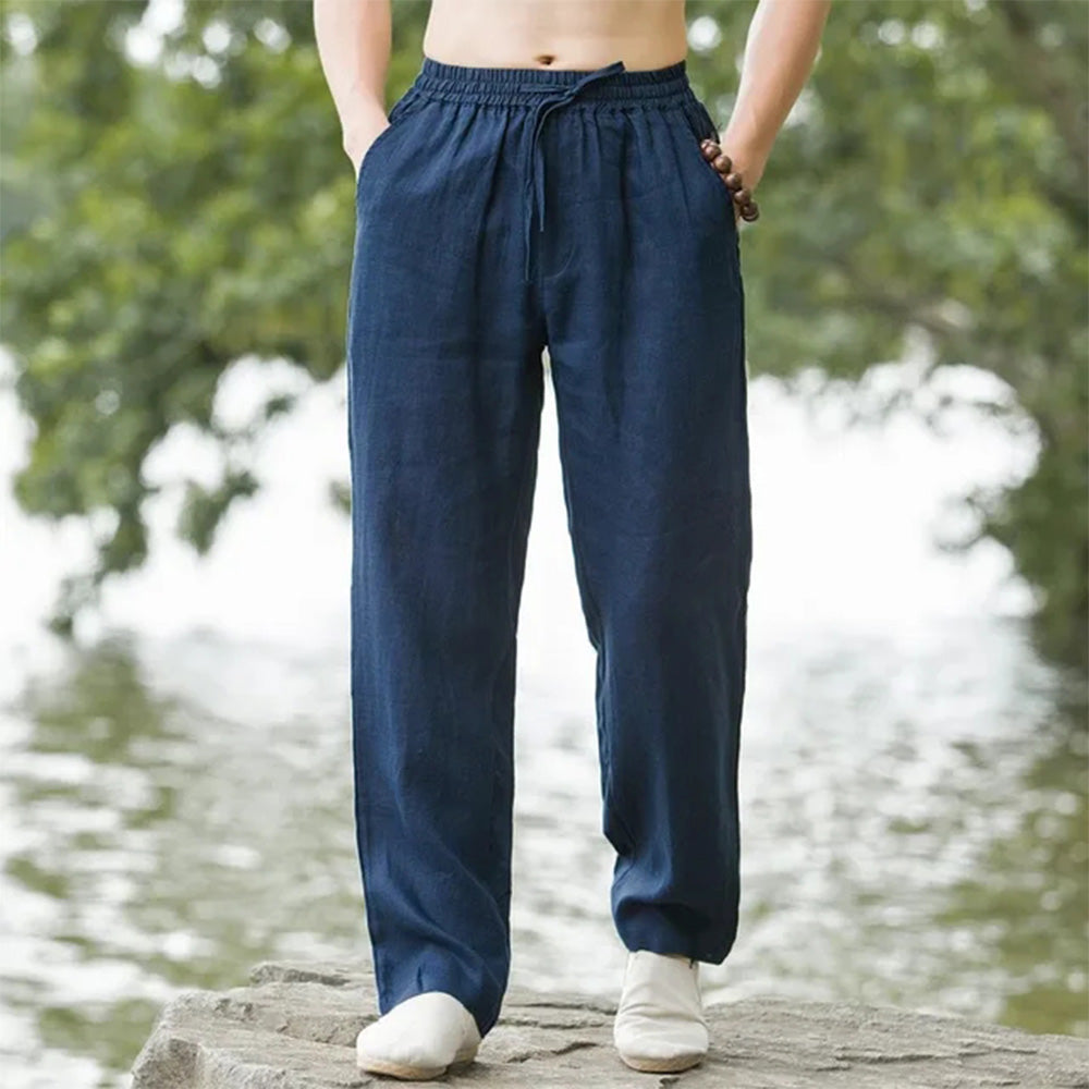 Ethan | Pantalón Casual Suelto Con Cordón