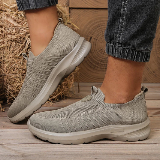 Valery | Zapatillas Sin Cordones De Punto Flexible