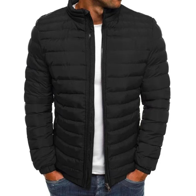 Aurelio | Chaqueta Acolchada Con Cremallera Frontal Y Cuello Alto
