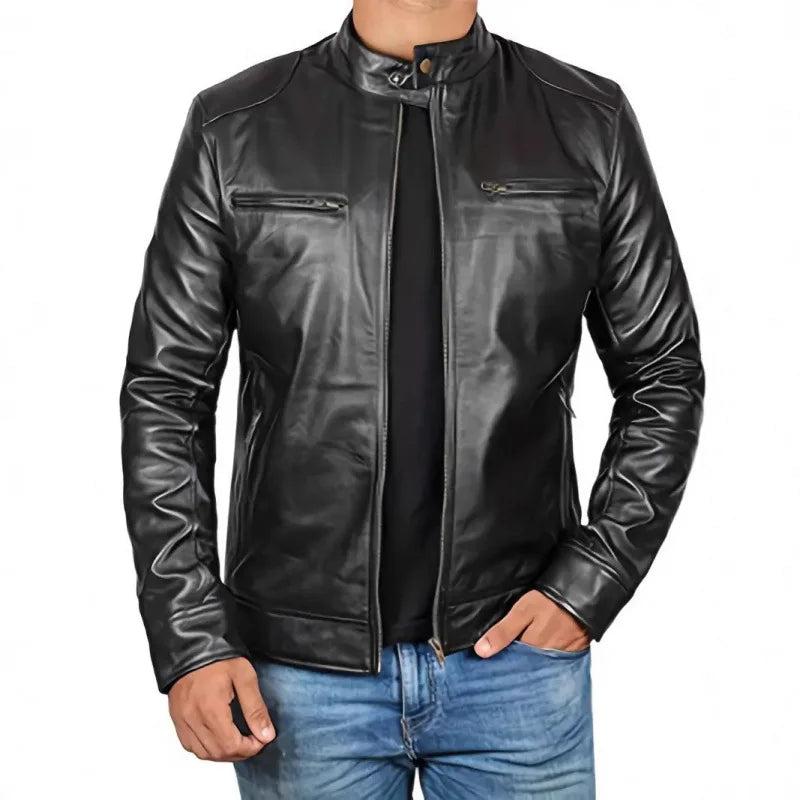 Daouda - Chaqueta Con Cuello Alto y Cremallera