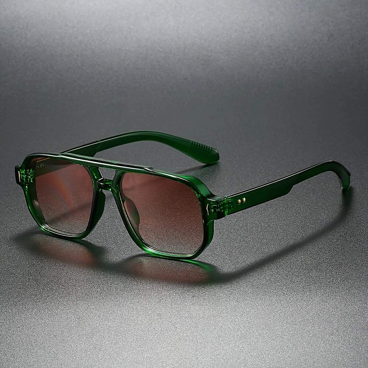LumeSight - Gafas De Sol Cuadradas Doble Puente