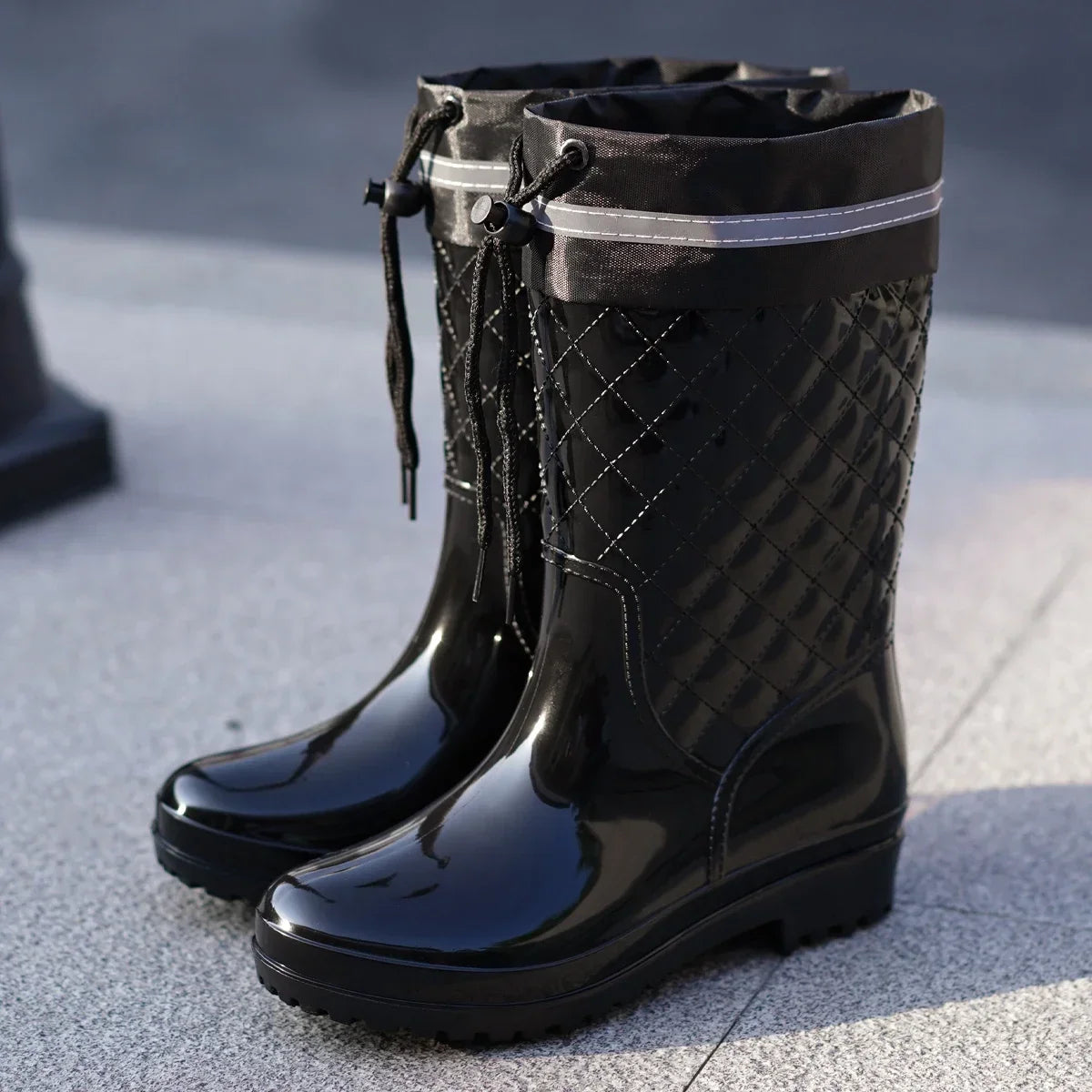 Melioriana | Botas de Lluvia de Media Pantorrilla