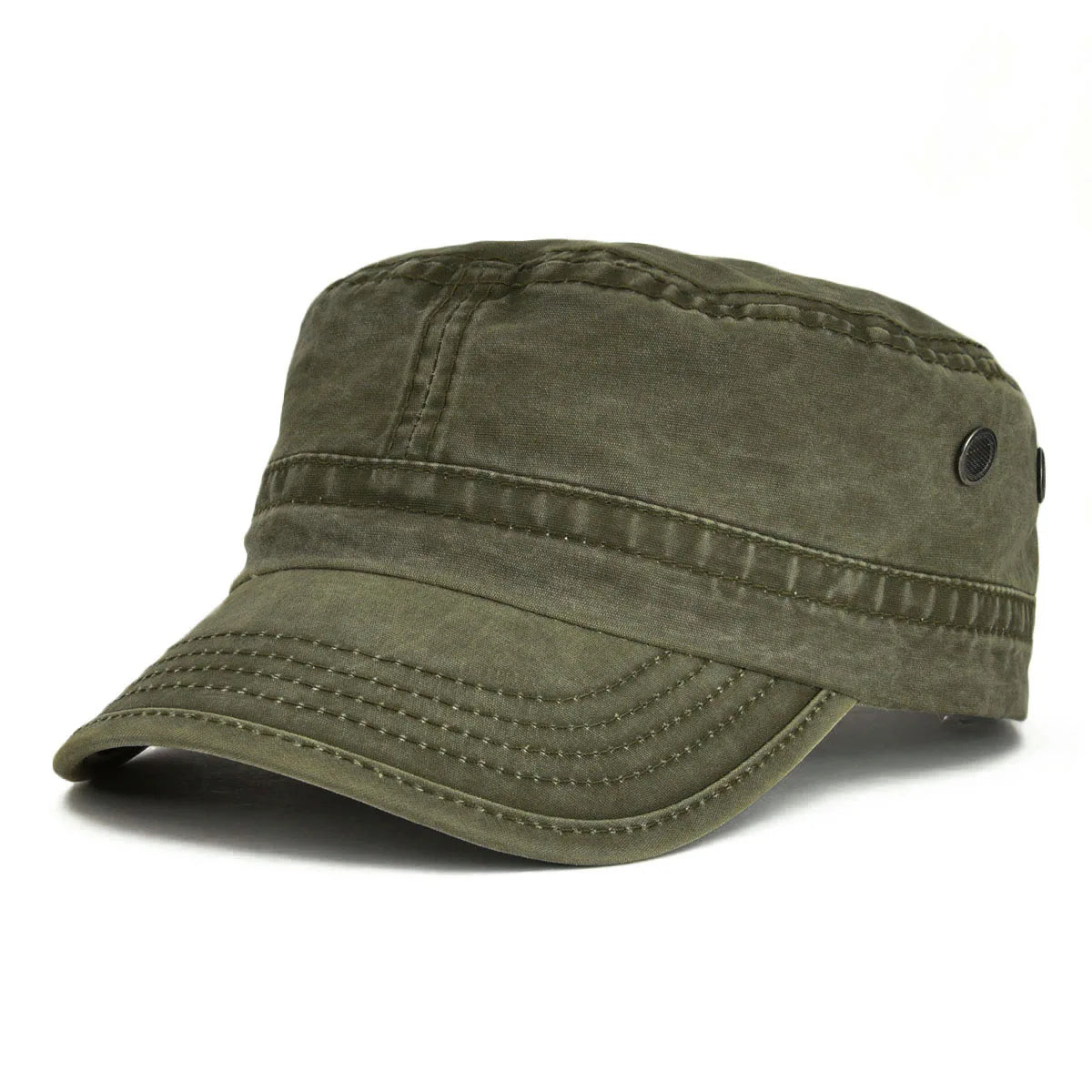 Manenti | Gorra De Cadete Estilo Militar Desgastada