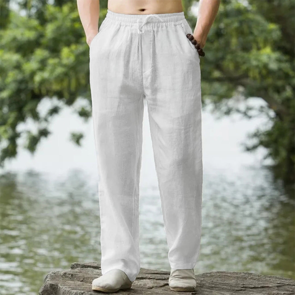 Ethan | Pantalón Casual Suelto Con Cordón