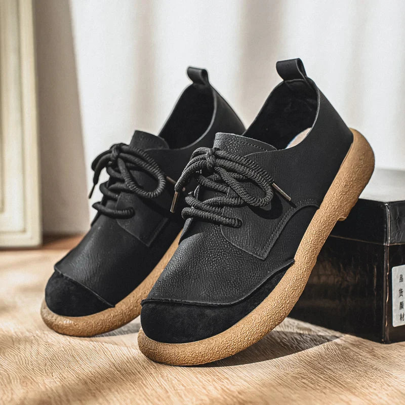 Eddingen | Zapatos Casuales con Cordones y Suela Gruesa