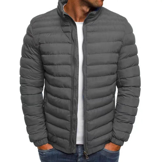 Aurelio | Chaqueta Acolchada Con Cremallera Frontal Y Cuello Alto