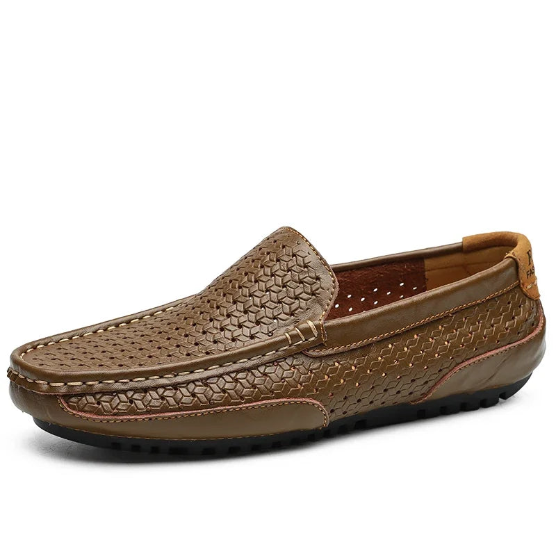 Aania | Mocasines de Piel Sin Cordones