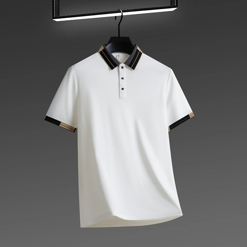 Ardalion | Polo de manga Corta con Cuello en Contraste