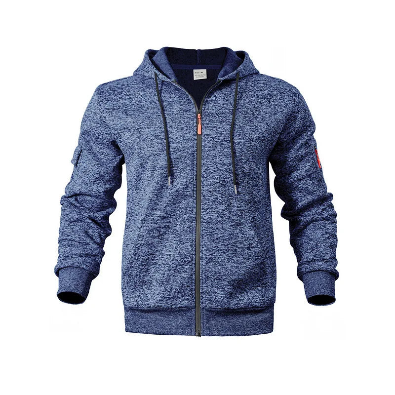 Jesson | Chaqueta De Punto Con Capucha y Cremallera Completa