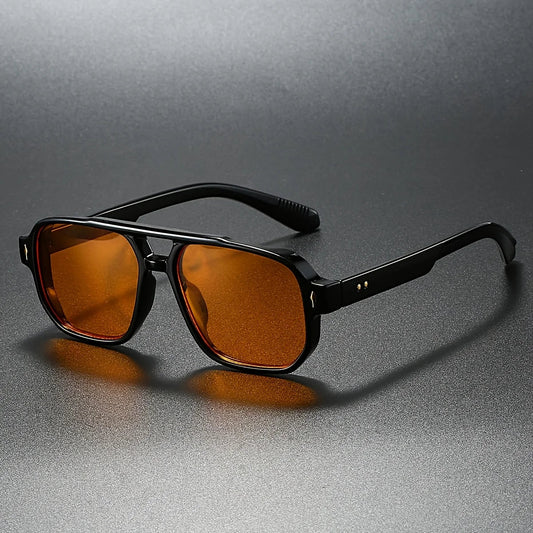 LumeSight - Gafas De Sol Cuadradas Doble Puente