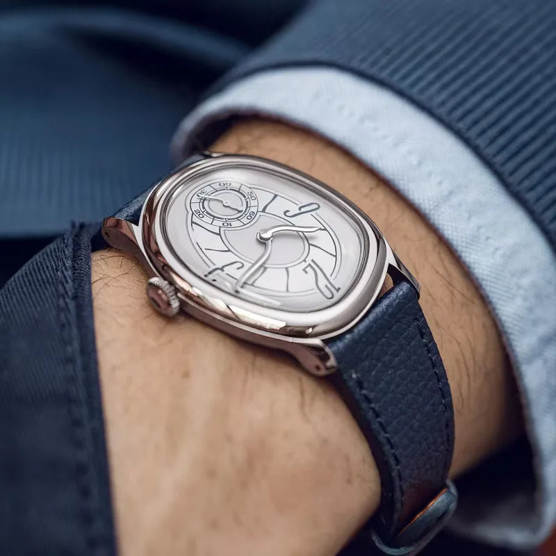 Byll | Reloj con Correa De Cuero Estilo Heritage