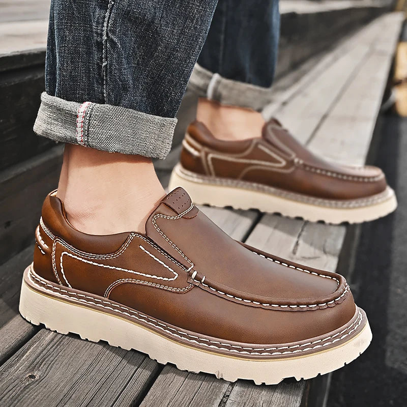 Hedwin | Zapatos Casuales Sin Cordones Con Puntera Tipo Moc
