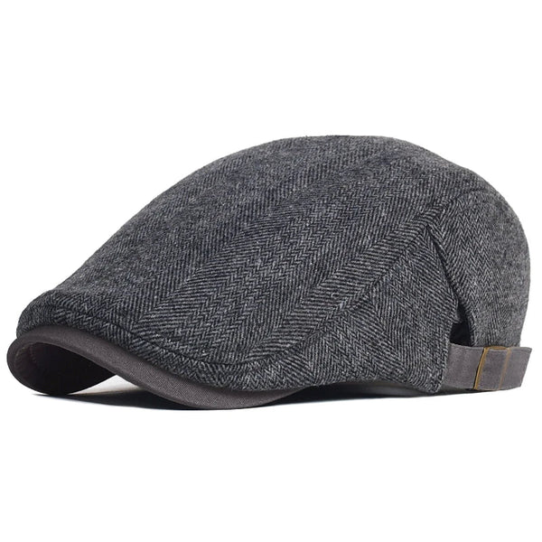 Imre - Gorra Plana Ajustable Con Diseño en Espiga