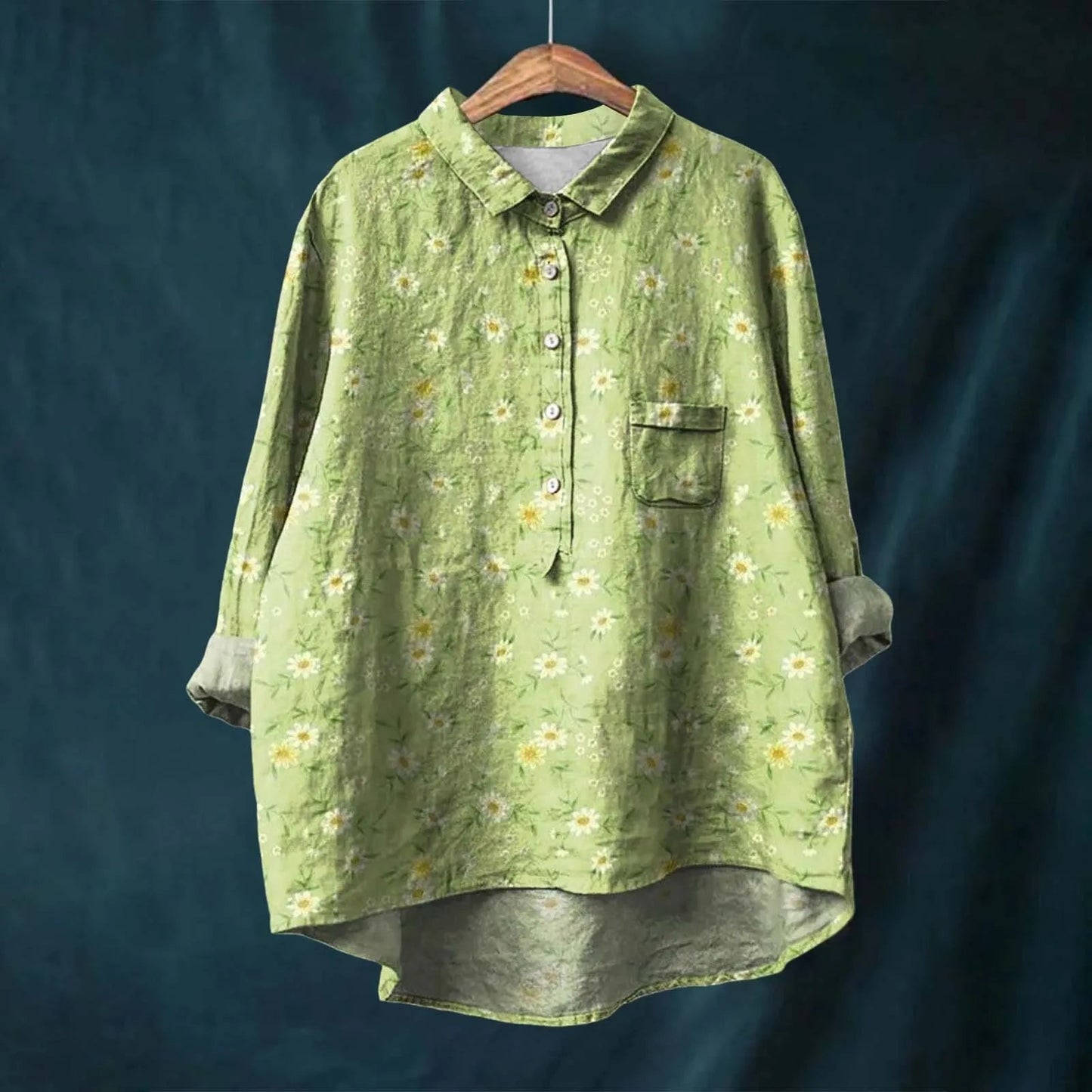 Lucero | Camisa Estampada Con Botones en La Parte Delantera