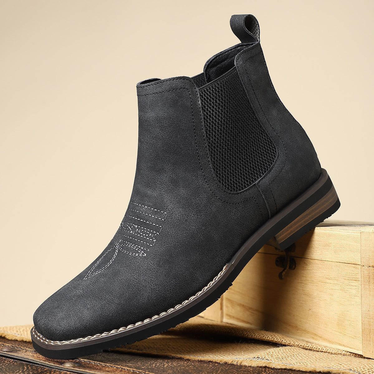 Lawrence - Botines Chelsea Con Paneles Laterales Elásticos