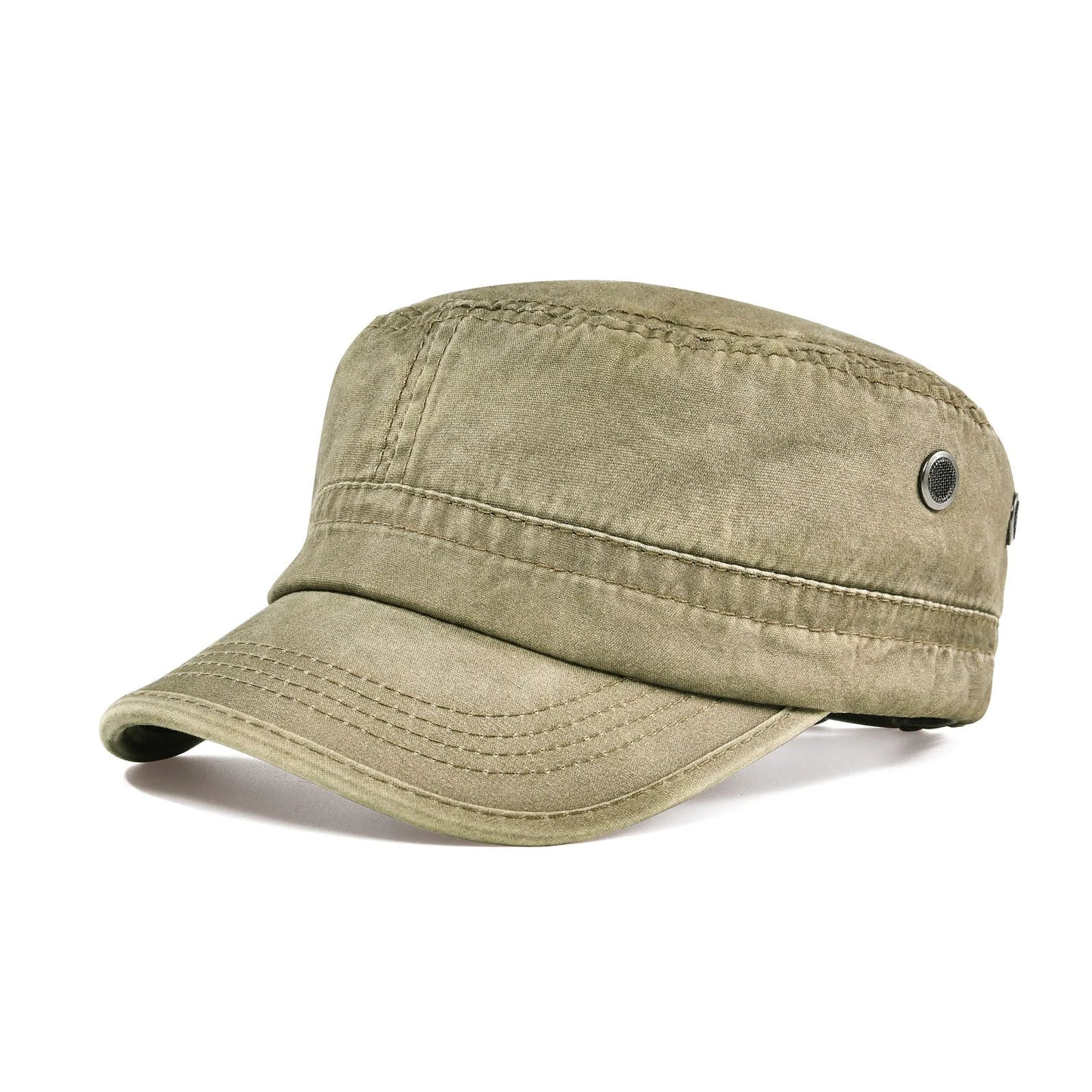 Manenti | Gorra De Cadete Estilo Militar Desgastada