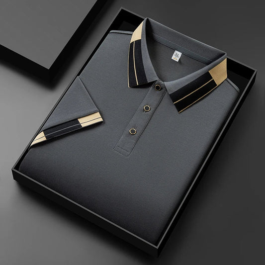 Ardalion | Polo de manga Corta con Cuello en Contraste