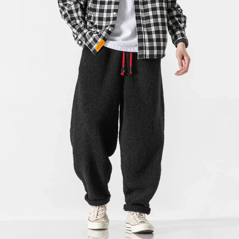 Fluxforge | Pantalones Jogger de Forro Polar Ajuste Relajado