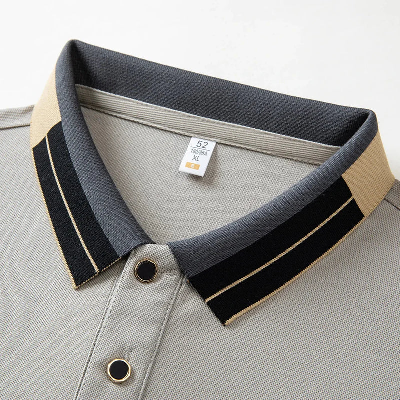 Ardalion | Polo de manga Corta con Cuello en Contraste