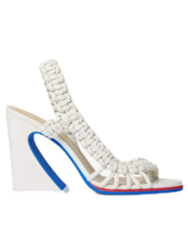 Selene | Sandalia de Tacón Trenzado en Varios Colores