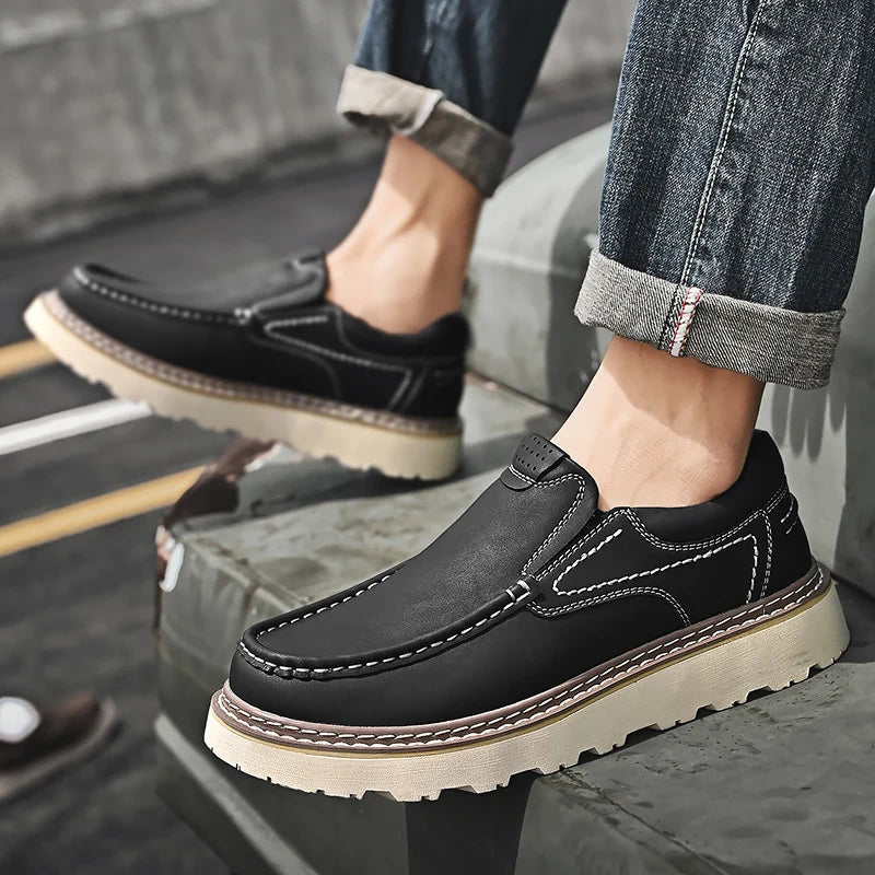 Hedwin | Zapatos Casuales Sin Cordones Con Puntera Tipo Moc