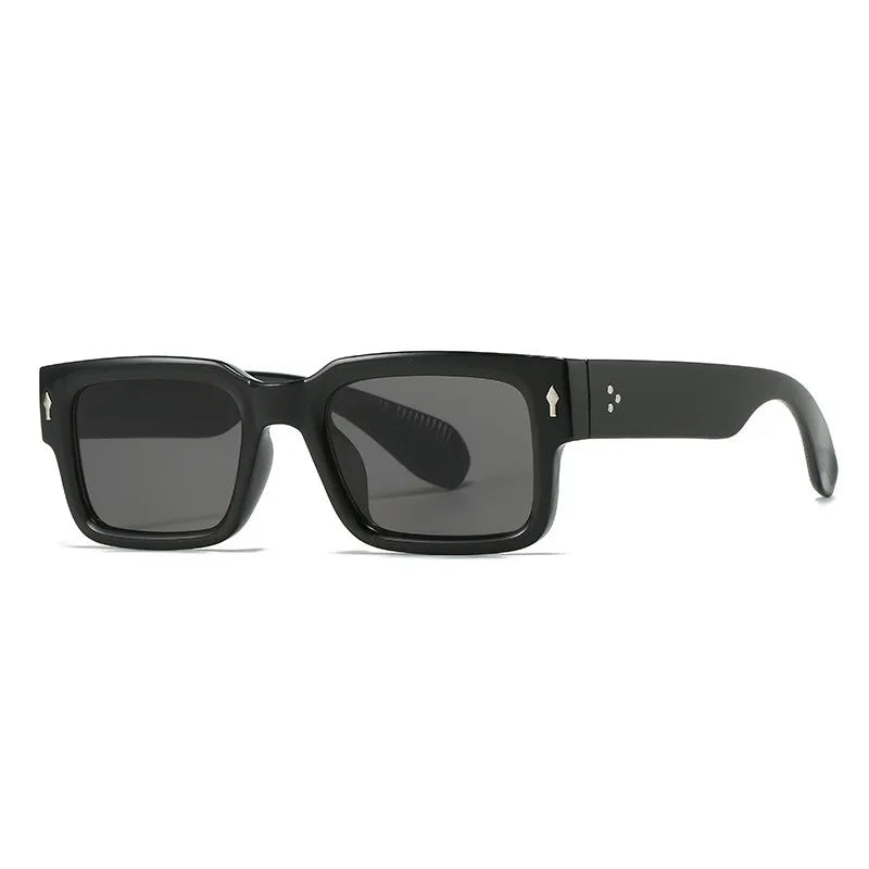 RetroLens - Gafas de sol unisex con Montura Cuadrada y Cristales Tintados en Verde