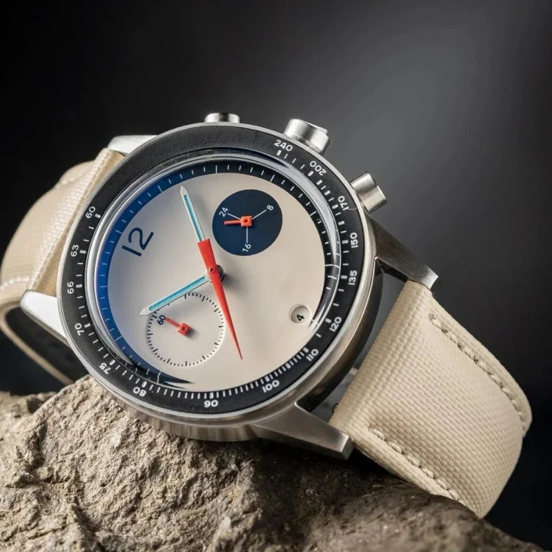 Ertan | Reloj Cronógrafo Minimalista con Esfera y Correa