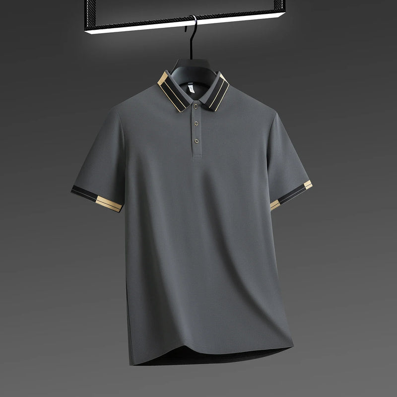 Ardalion | Polo de manga Corta con Cuello en Contraste