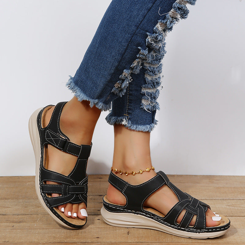 Froso | Sandalias Marrones con Correa Ajustable