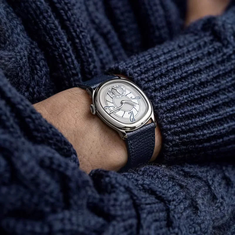 Byll | Reloj con Correa De Cuero Estilo Heritage