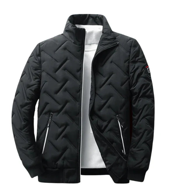 Niklaus | Chaqueta Acolchada con Cremallera y Cuello Alto