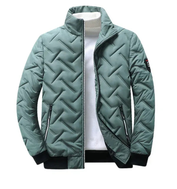 Niklaus | Chaqueta Acolchada con Cremallera y Cuello Alto