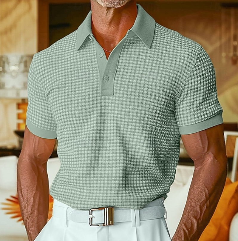 Neyton | Polo de Manga Corta a Cuadros