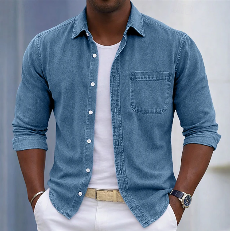 Kaick | Camisa Informal De Manga Larga Con Botones