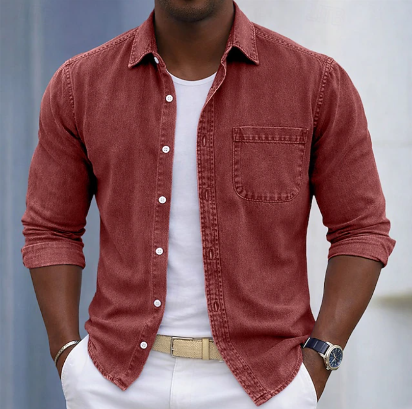 Kaick | Camisa Informal De Manga Larga Con Botones