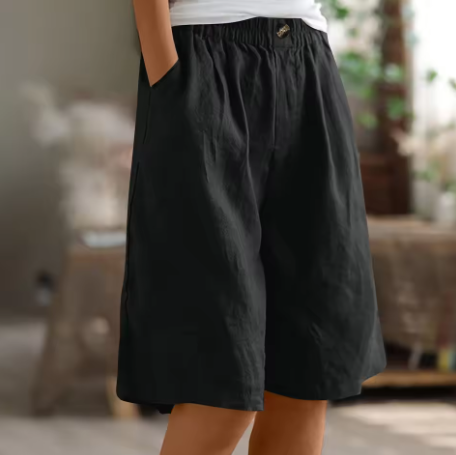 Carmella - Pantalones Cortos Holgados de Ocio