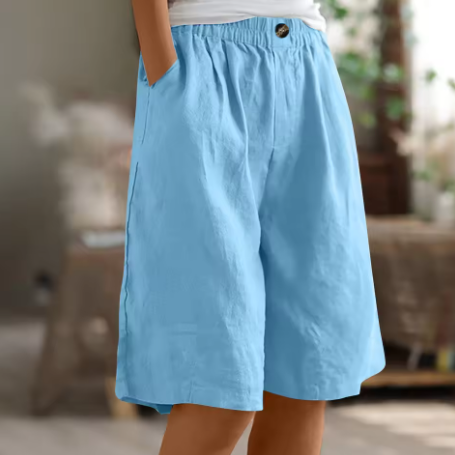 Carmella - Pantalones Cortos Holgados de Ocio