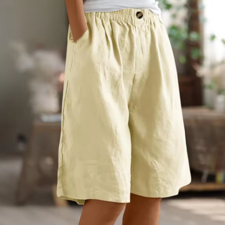 Carmella - Pantalones Cortos Holgados de Ocio