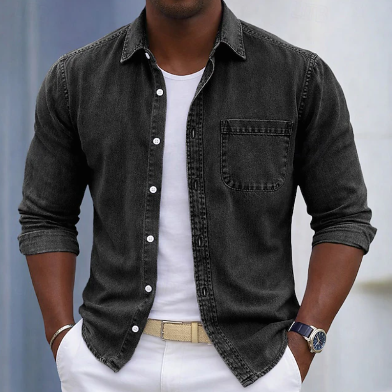 Kaick | Camisa Informal De Manga Larga Con Botones